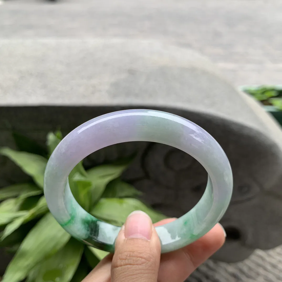 大圈口59-12.8-8.7 【春彩正圈手镯】正圈59 60可戴