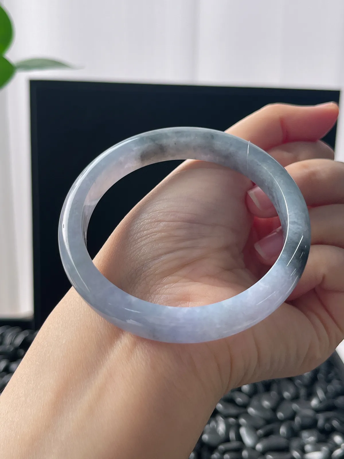 正圈56.8圈口，翡翠手镯