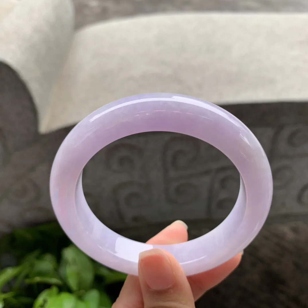 大圈口58-12.7-9.8 【粉紫正圈手镯】正圈58 59可戴