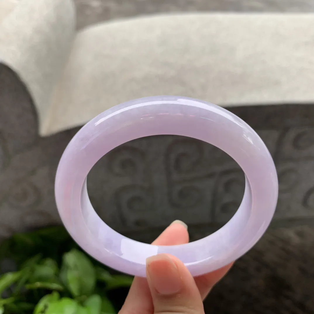 大圈口58-12.7-9.8 【粉紫正圈手镯】正圈58 59可戴