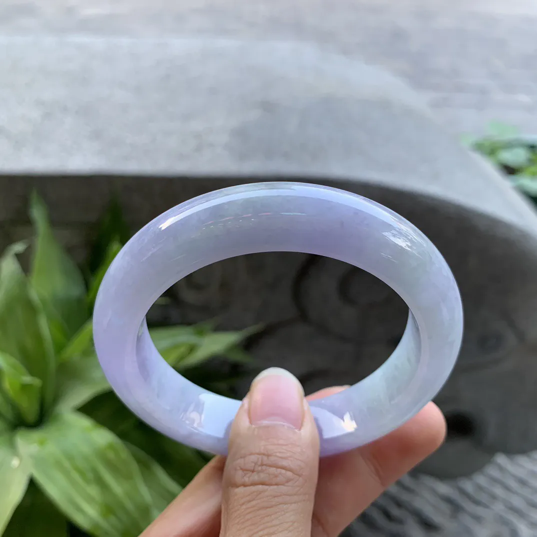 圈口 55.6-13.3-9.5【紫罗兰正圈手镯】正圈55 56可戴