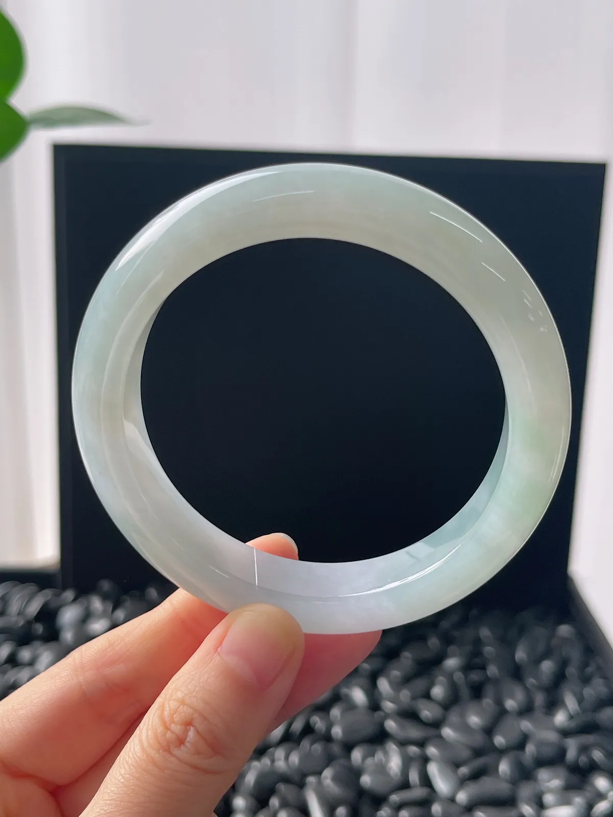 正圈59圈口，翡翠手镯