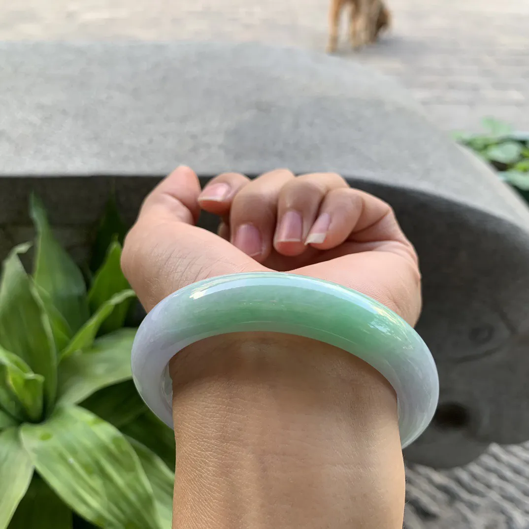 圈口56.9-12.5-9.2 【春彩正圈手镯】正圈56 57可戴