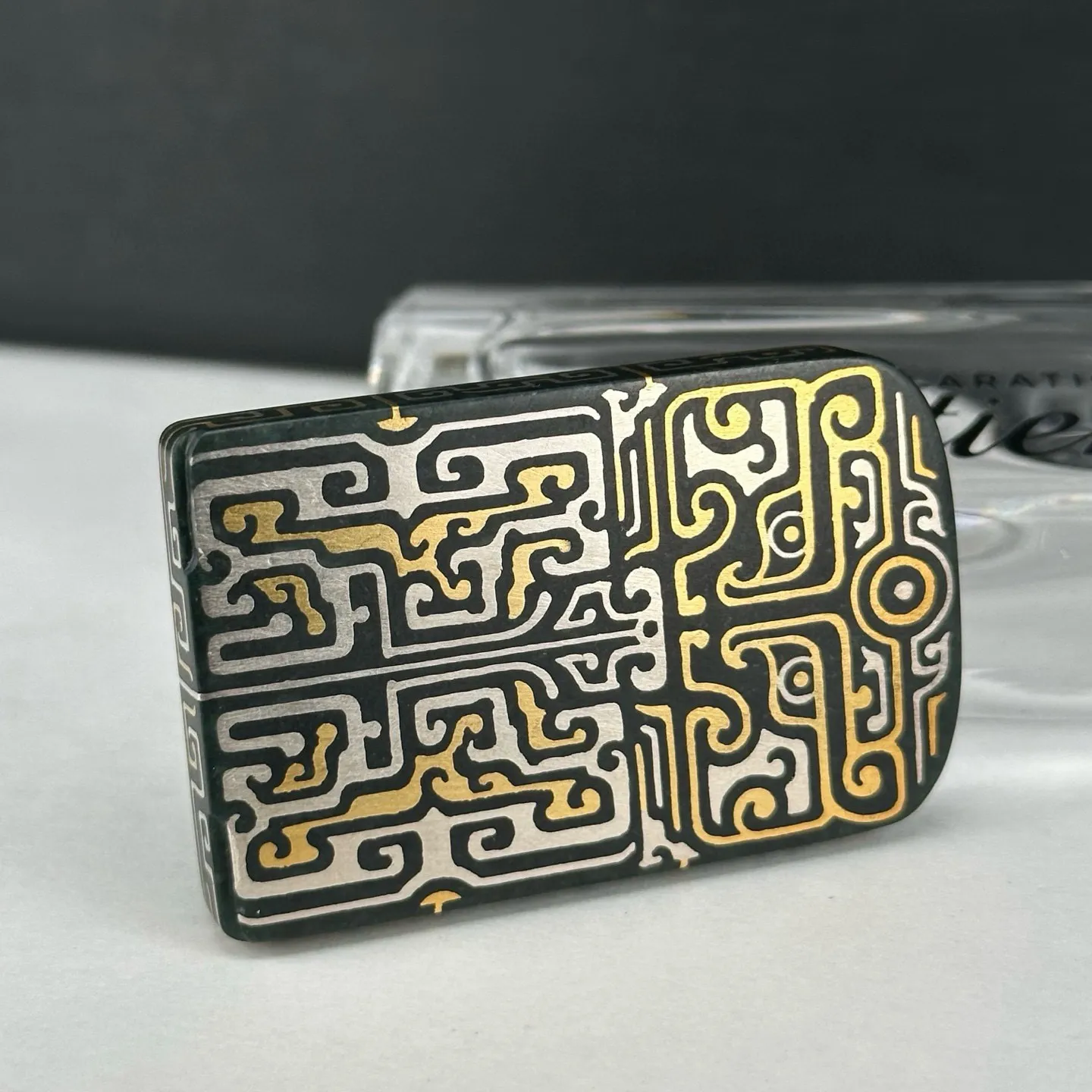 墨翠金银 无事牌