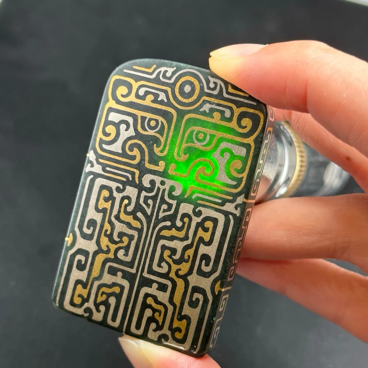 墨翠金银 无事牌