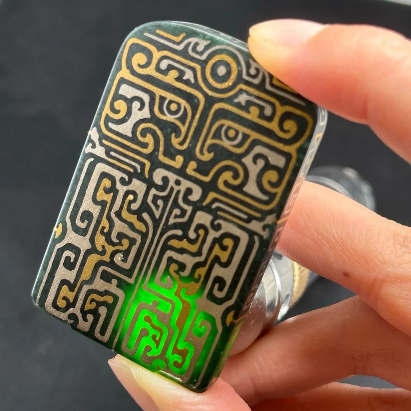 墨翠金银 无事牌