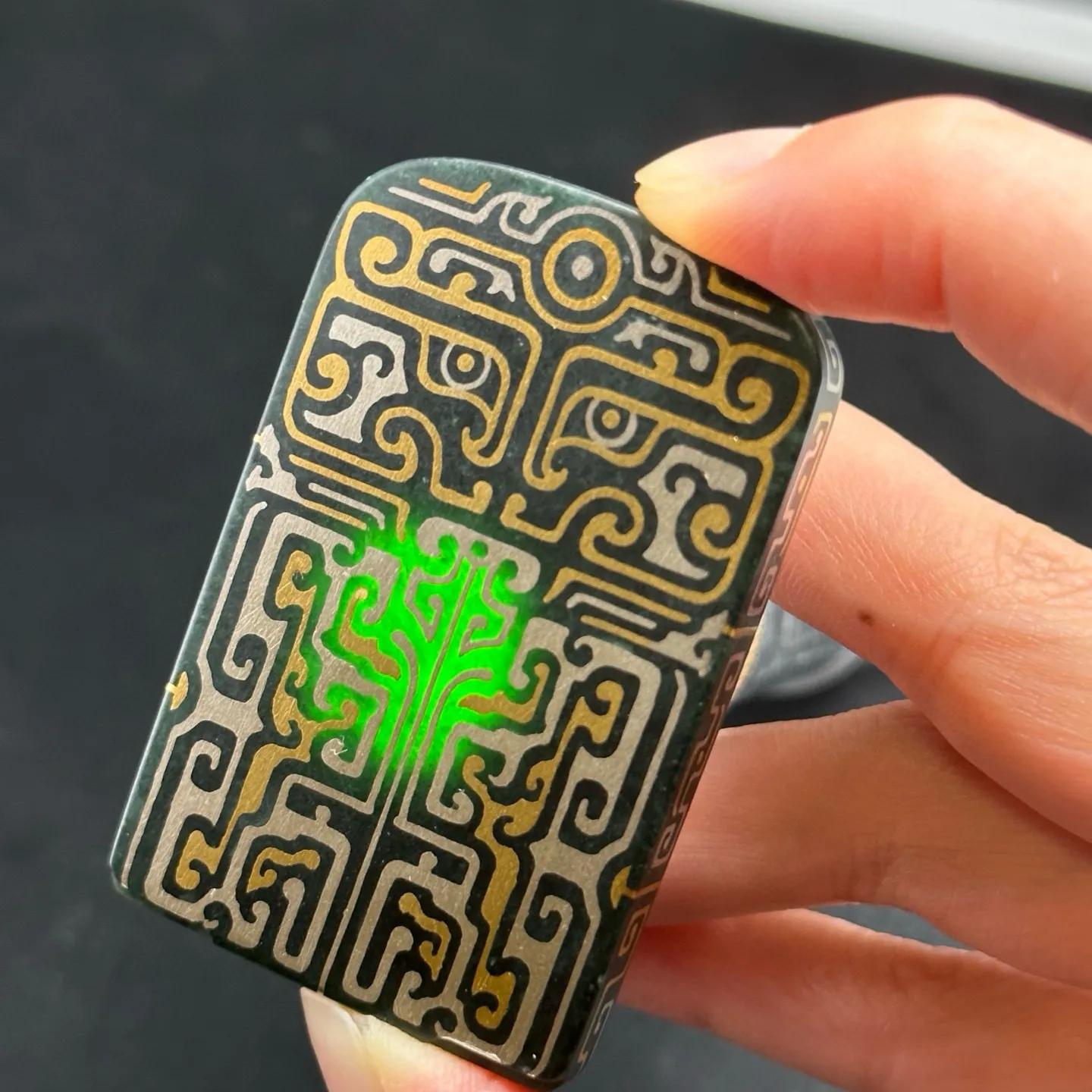 墨翠金银 无事牌