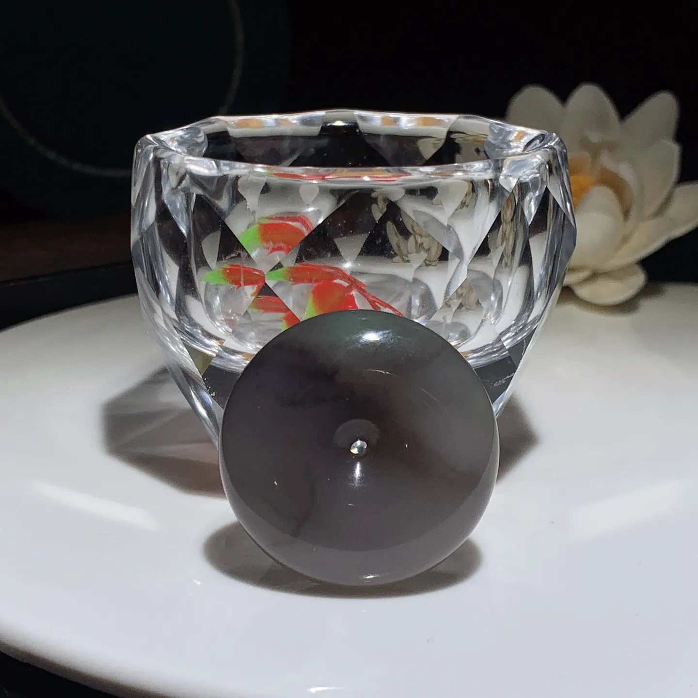 和田玉青海翠翠紫平安扣挂件。尺寸34/12重26.3克。玉质细腻油润。手推出油。佩戴高端典雅。lt251206