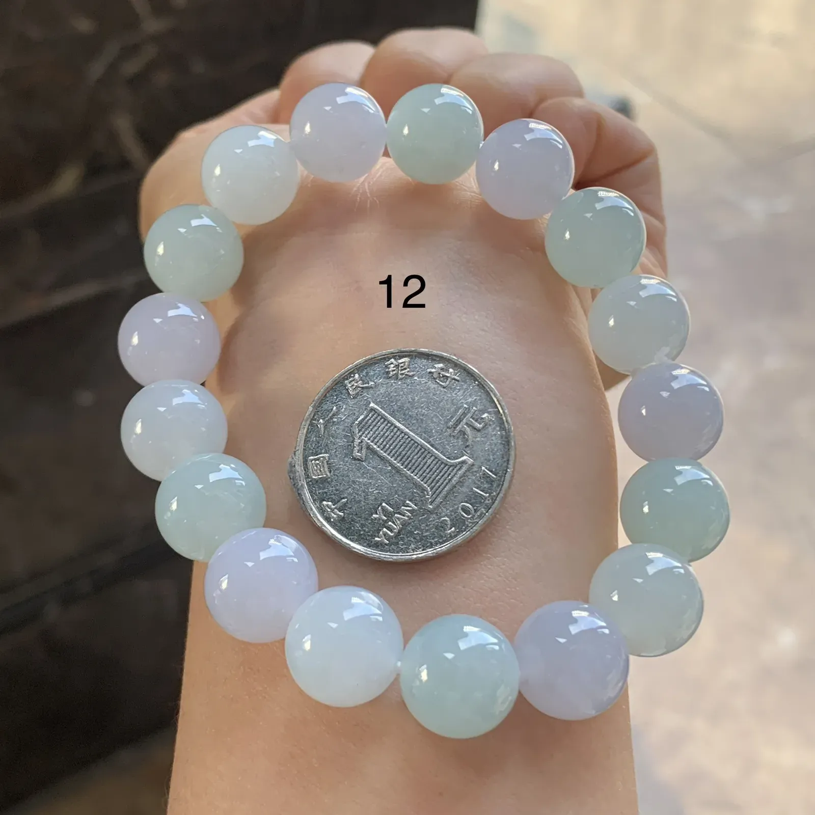 晴水淡春彩手串^_^清新 细腻