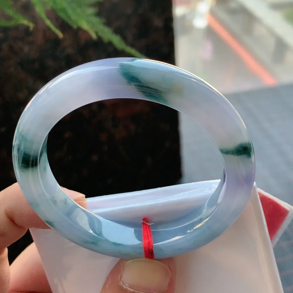 正圈冰紫飘花 无瑕 尺寸:50.8/11.2/8.3 超美🥰🥰