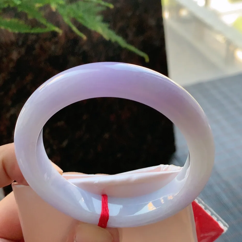 正圈冰糯紫罗兰 微细纹 尺寸:55.1/11.5/9.1 超美