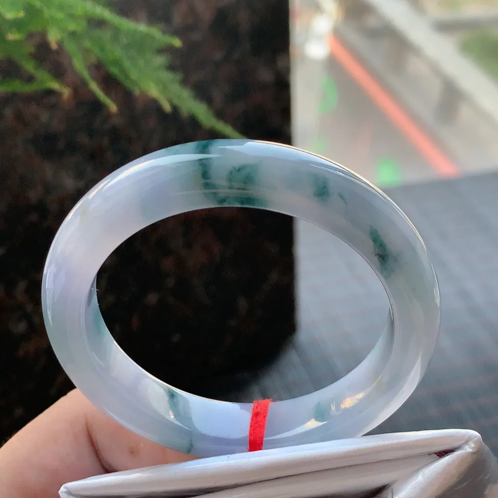 正圈冰紫飘花 无瑕 尺寸:50.8/11.2/8.3 超美🥰🥰