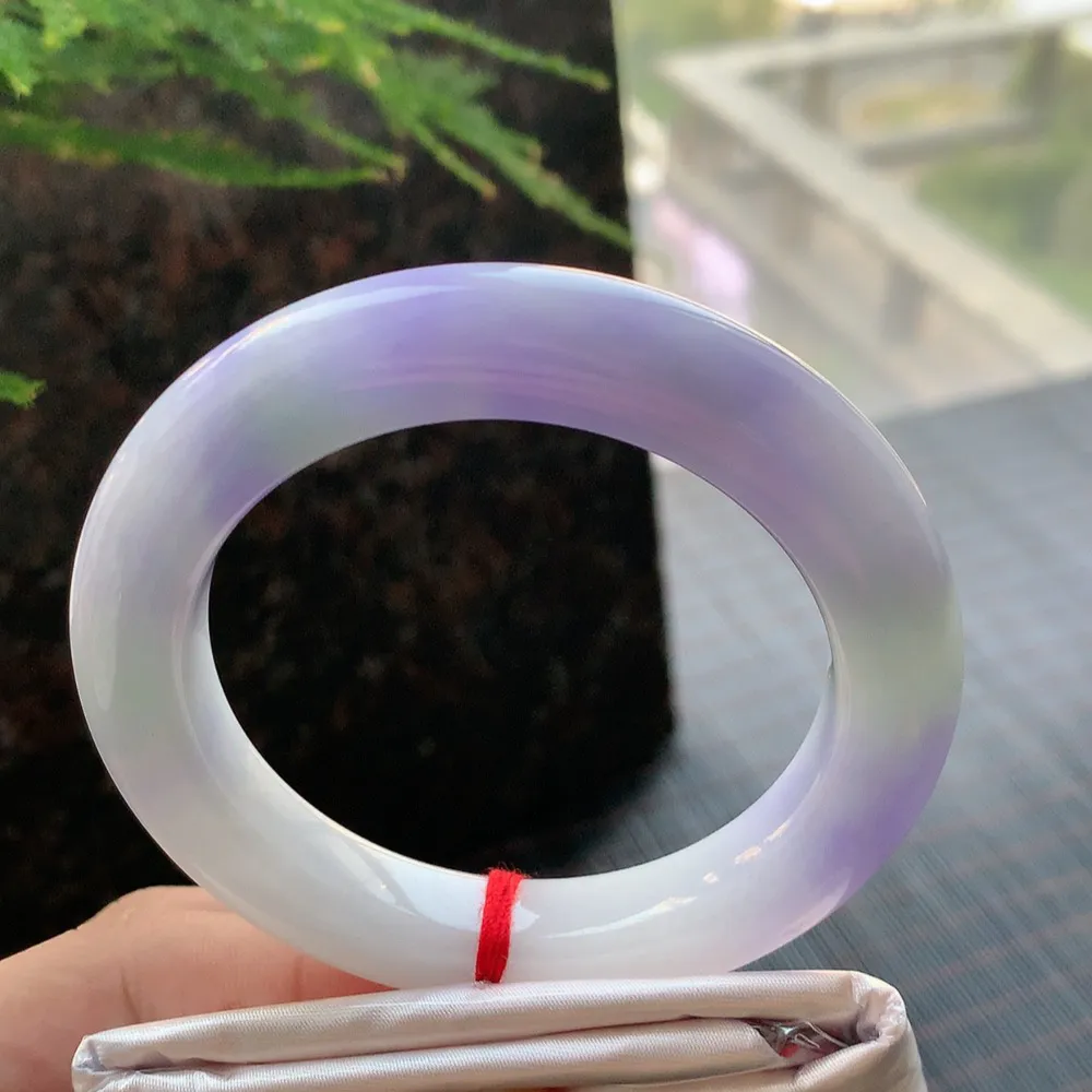 圆条一大圈紫罗兰 无瑕 尺寸:54.4/10.2/10.8 超美