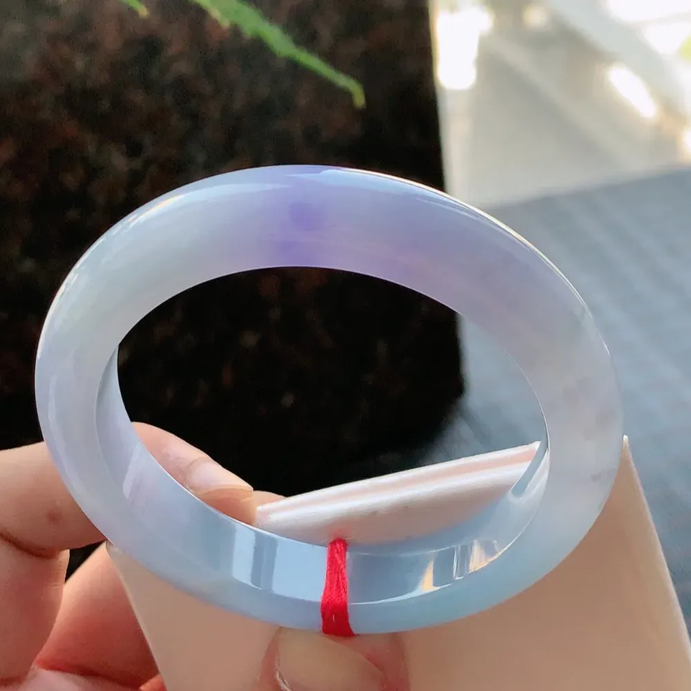 正圈冰紫罗兰 无瑕 尺寸:55.4/12.1/9.1超美