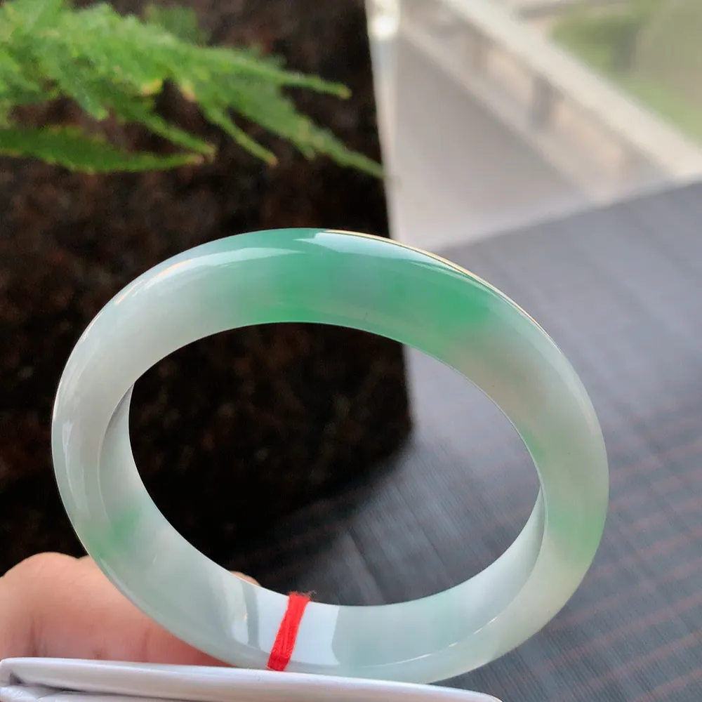 正圈冰糯蓝绿 无瑕 尺寸:56.6/12.8/8.3 色好