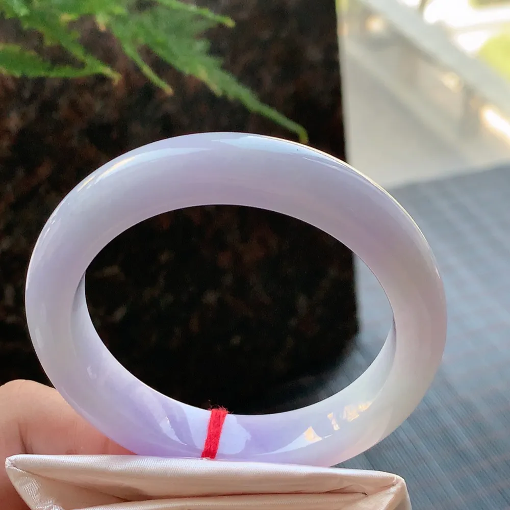 正圈冰糯紫罗兰 微细纹 尺寸:55.1/11.5/9.1 超美