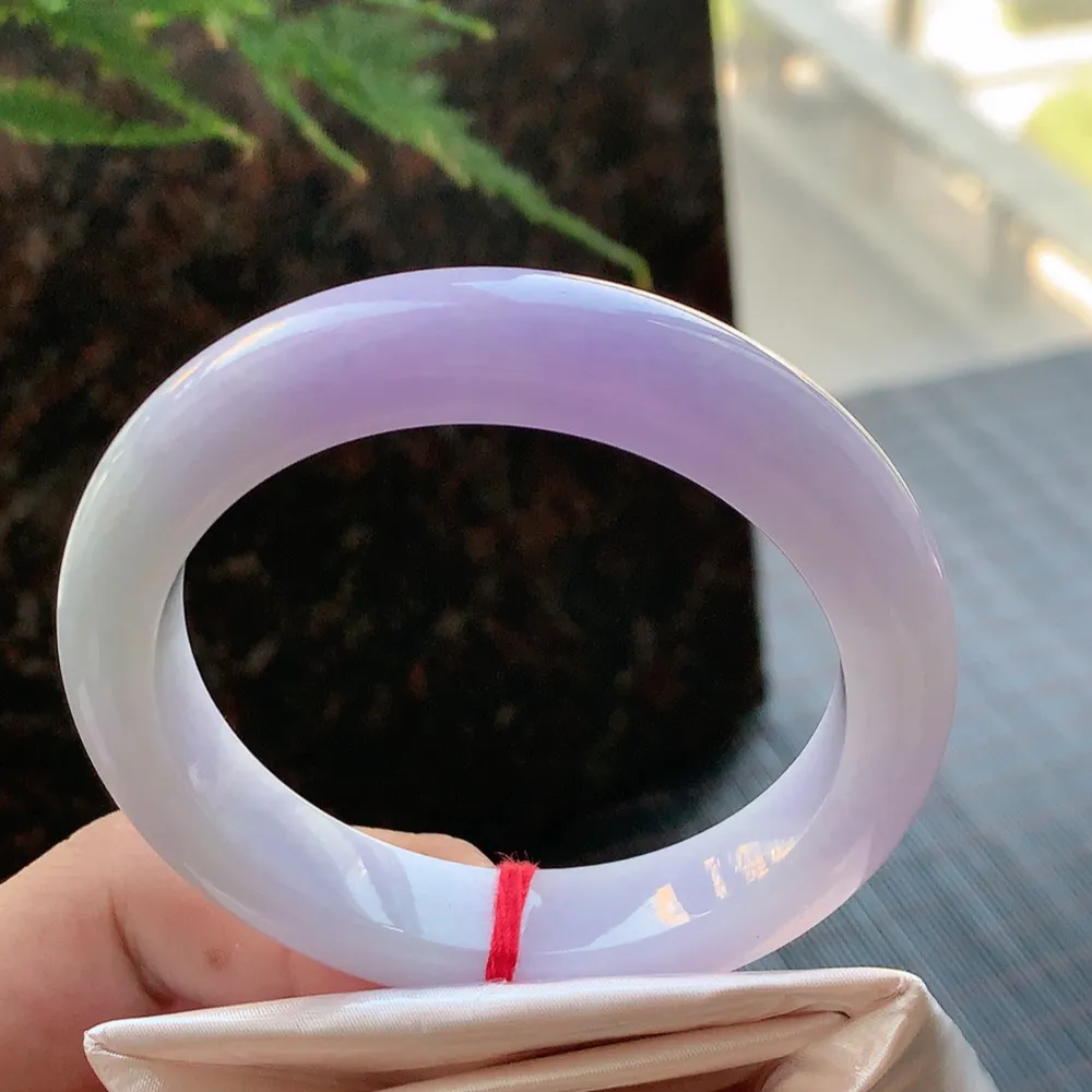 正圈冰糯紫罗兰 微细纹 尺寸:55.1/11.5/9.1 超美