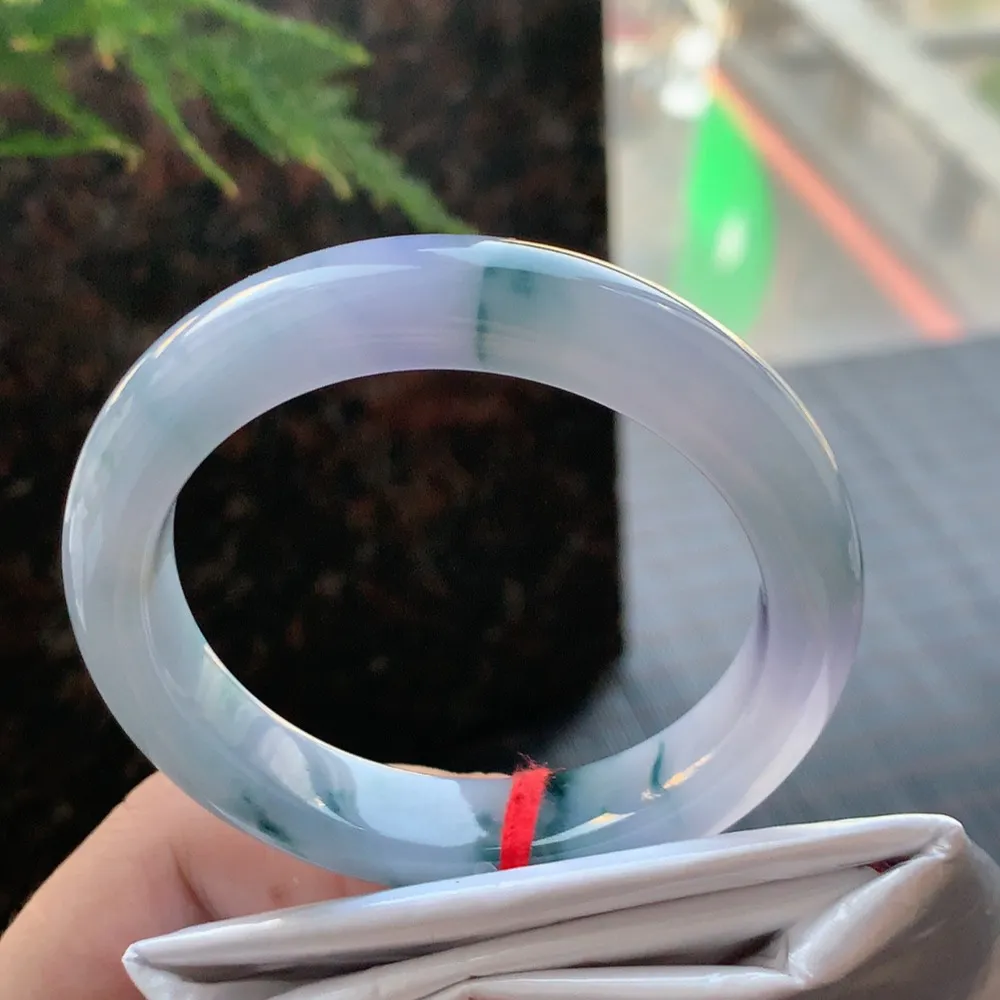 正圈冰紫飘花 无瑕 尺寸:50.8/11.2/8.3 超美🥰🥰