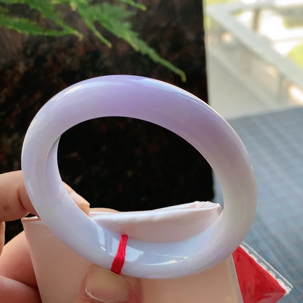 正圈冰糯紫罗兰 微细纹 尺寸:55.1/11.5/9.1 超美