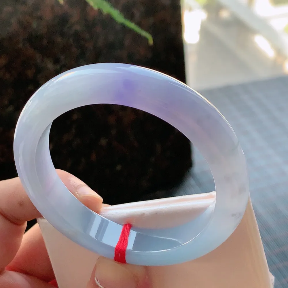 正圈冰紫罗兰 无瑕 尺寸:55.4/12.1/9.1超美