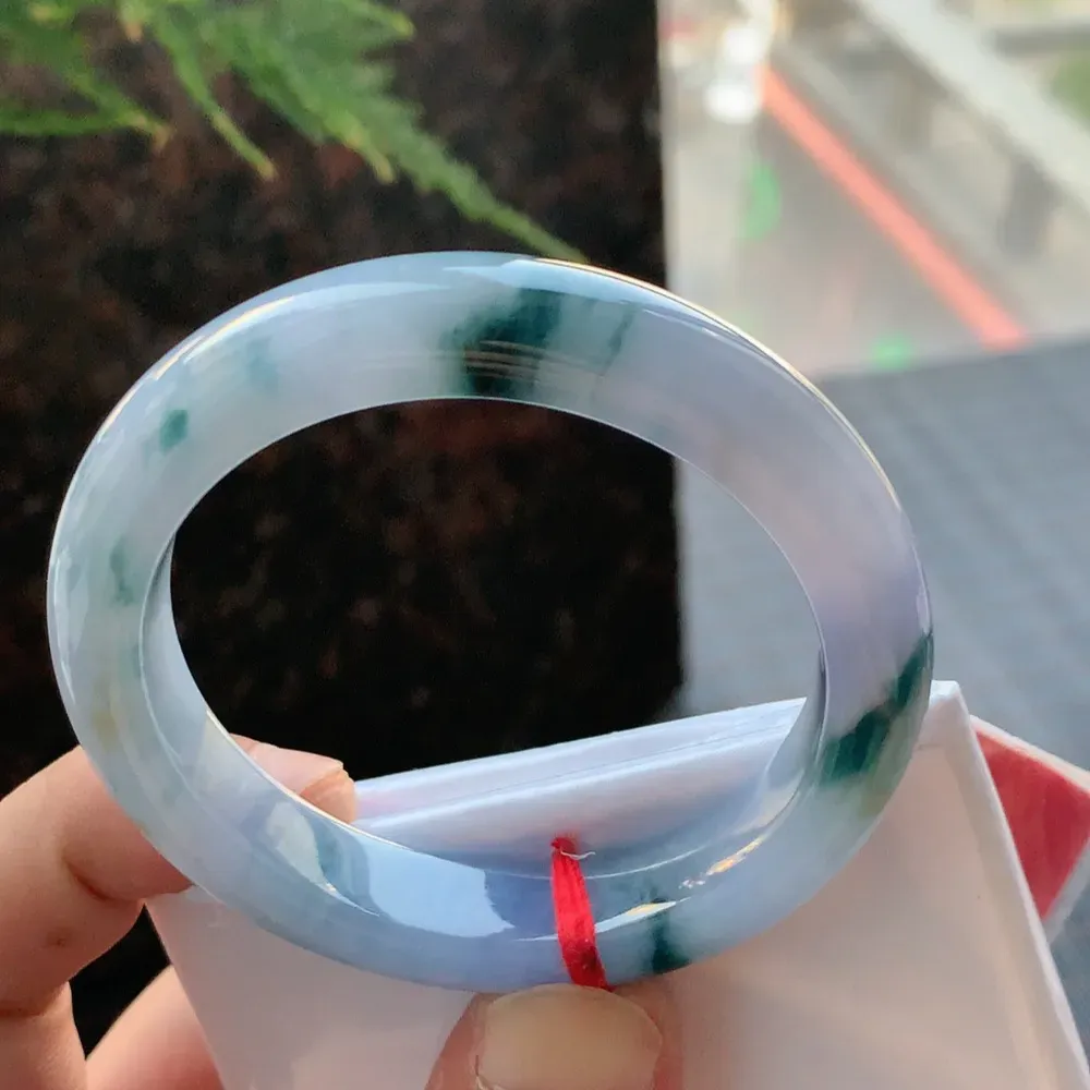 正圈冰紫飘花 无瑕 尺寸:50.8/11.2/8.3 超美🥰🥰