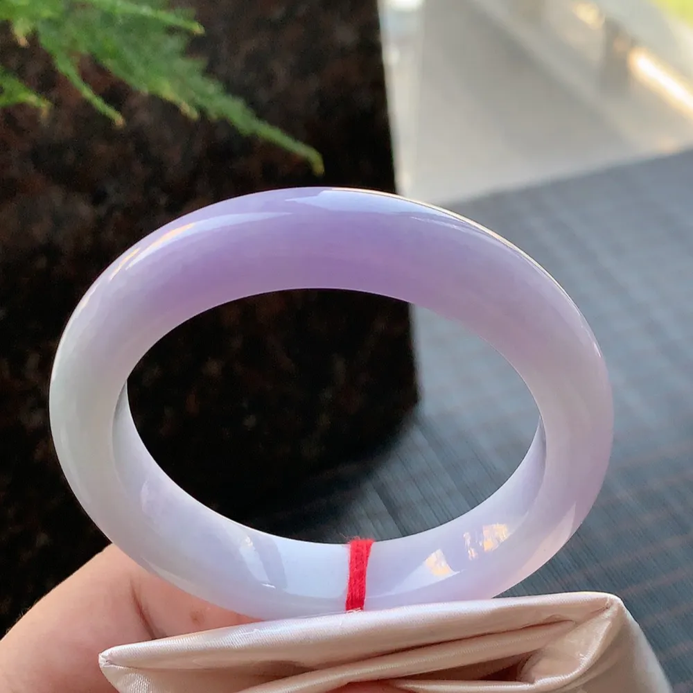 正圈冰糯紫罗兰 微细纹 尺寸:55.1/11.5/9.1 超美