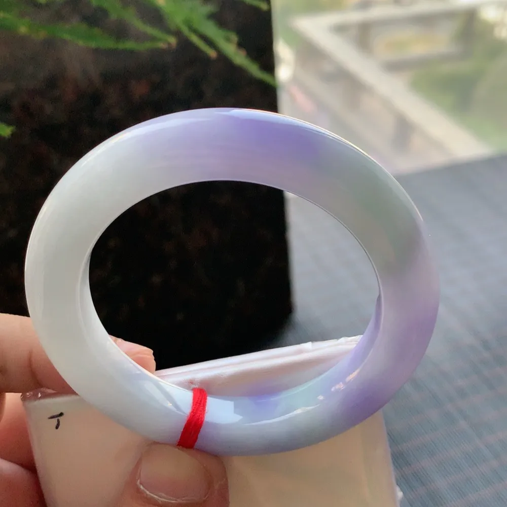 圆条一大圈紫罗兰 无瑕 尺寸:54.4/10.2/10.8 超美