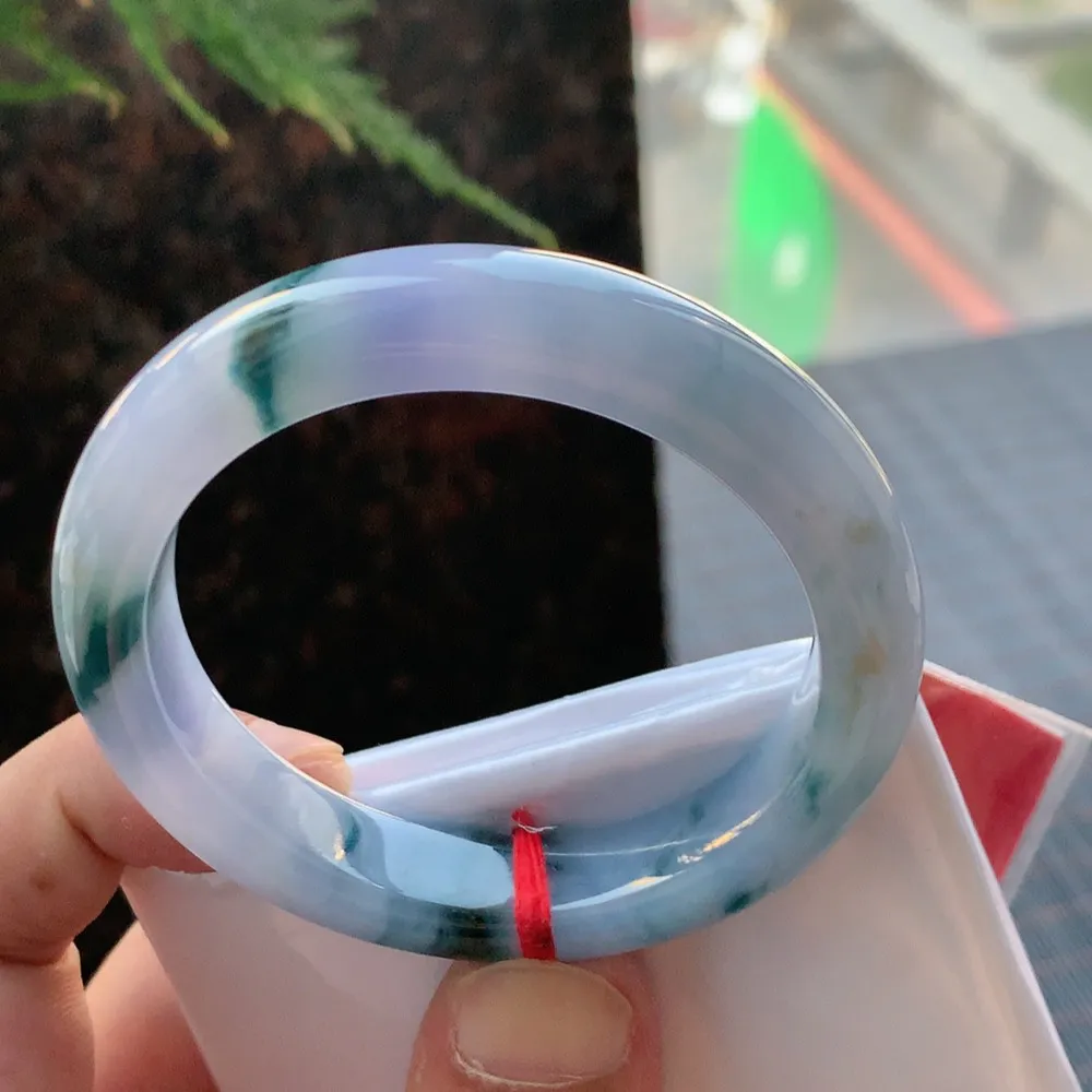 正圈冰紫飘花 无瑕 尺寸:50.8/11.2/8.3 超美🥰🥰