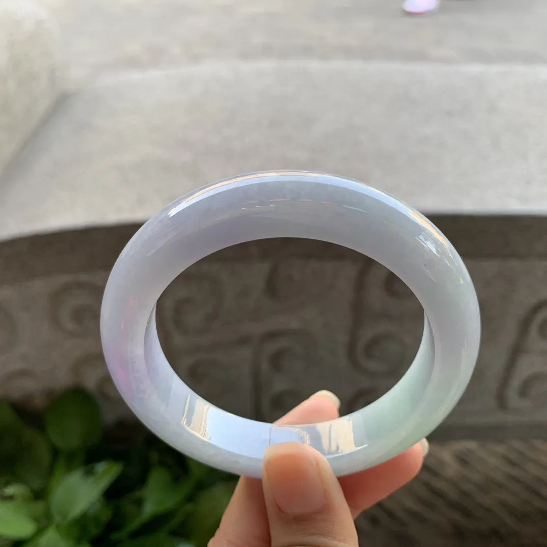 圈口56.2-11.9-9.7 【茄紫正圈手镯】正圈56 57可戴