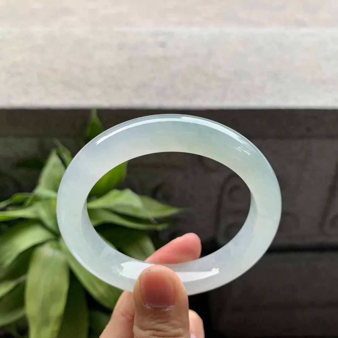 圈口 57.5-12.3-9.4【高冰晴正圈手镯】正圈57 58可戴