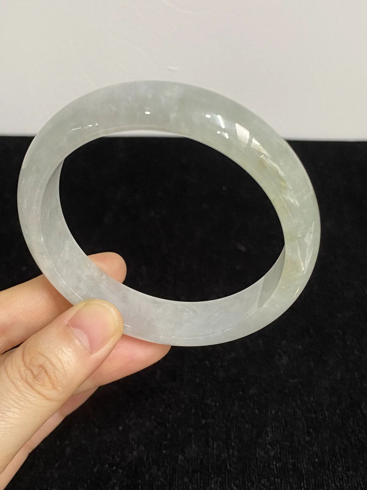 正圈58.5圈口，翡翠手镯