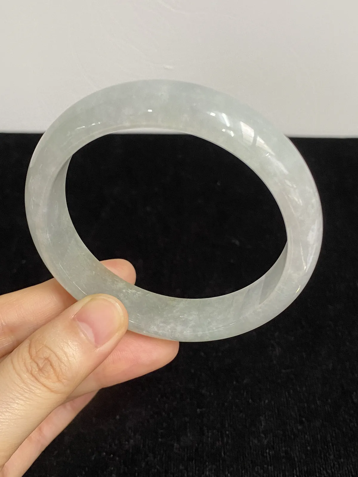 正圈58.5圈口，翡翠手镯