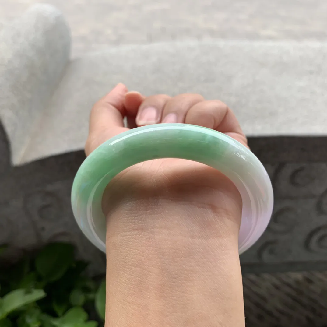 圈口 56.8-12【春彩圆条手镯】圆条56 57可戴