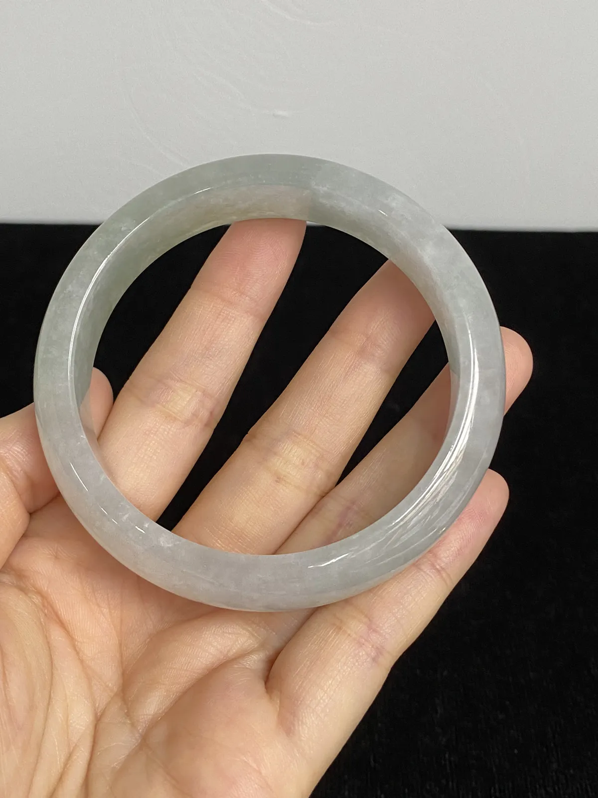 正圈58.5圈口，翡翠手镯