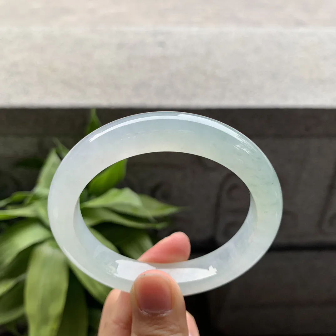 圈口 57.5-12.3-9.4【高冰晴正圈手镯】正圈57 58可戴