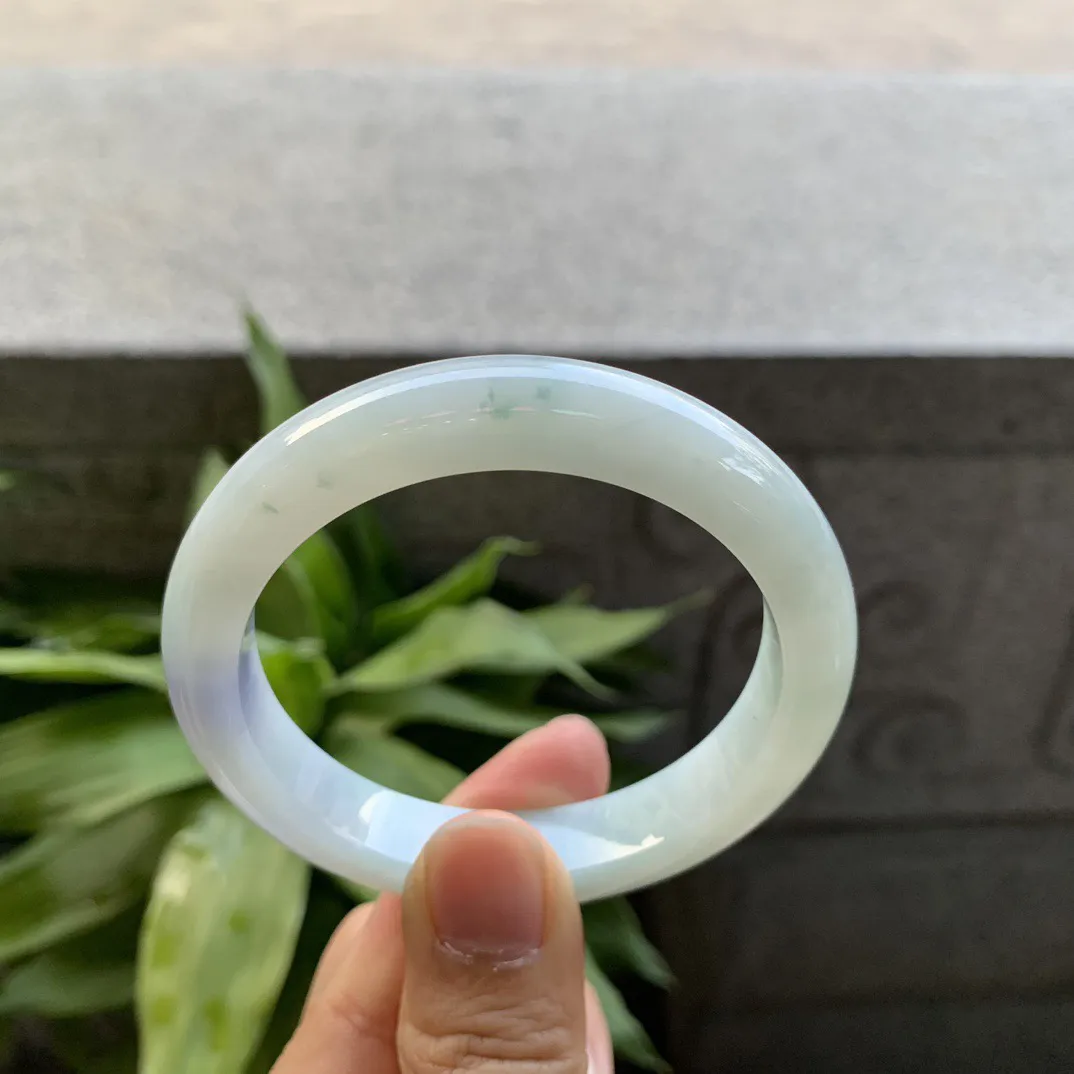 小圈口 52.3-10.6-8.2【飘茄紫正圈手镯】正圈52 53可戴