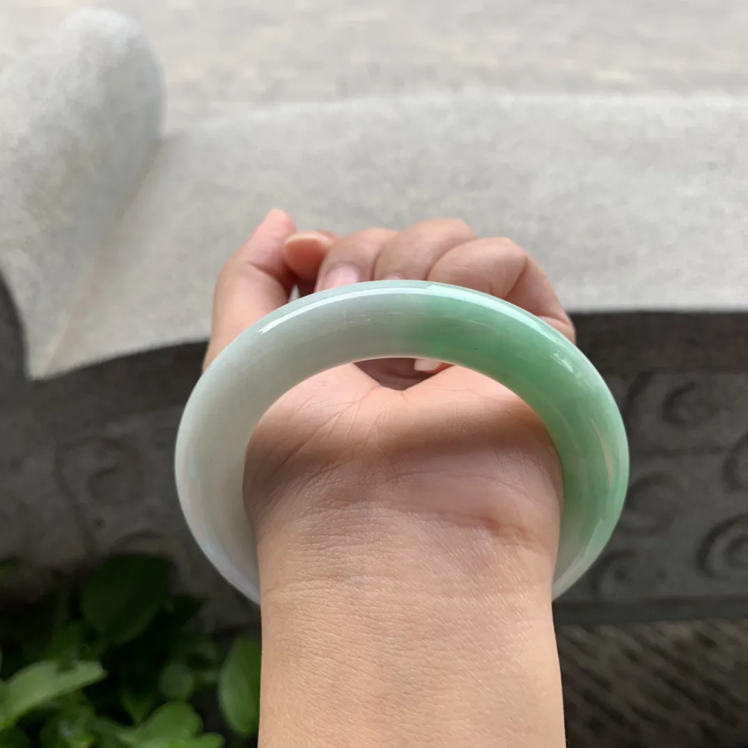 圈口 56.8-12【春彩圆条手镯】圆条56 57可戴