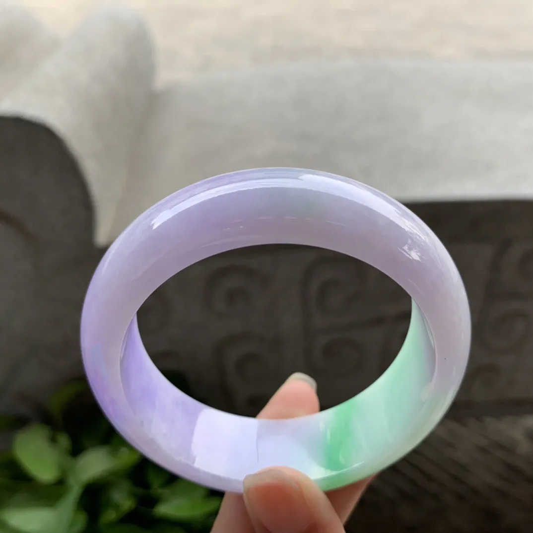 宽版圈口57.3-18.8-9 【春彩正圈手镯】正圈57 58可戴