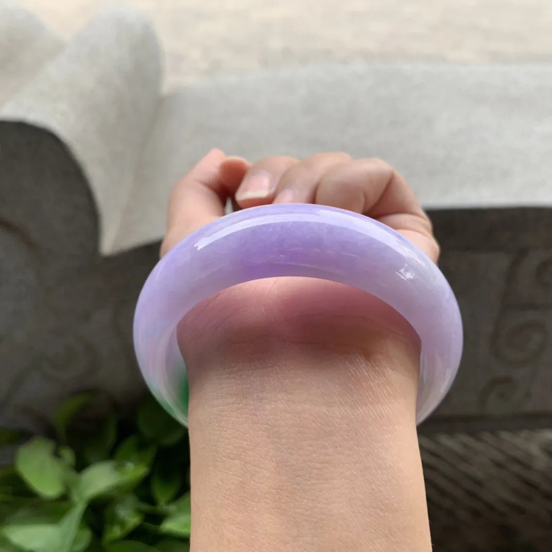 宽版圈口57.3-18.8-9 【春彩正圈手镯】正圈57 58可戴