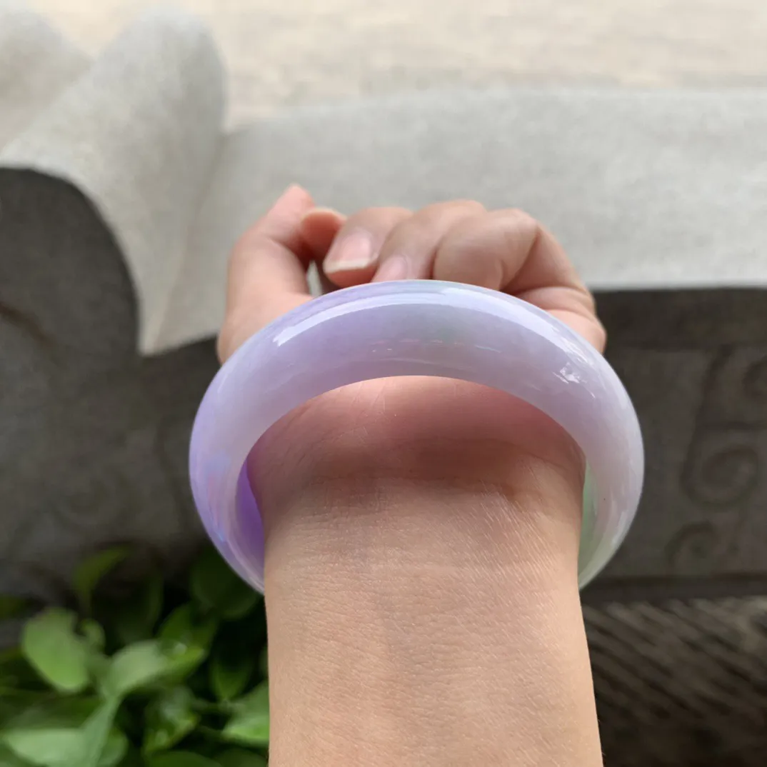 宽版圈口57.3-18.8-9 【春彩正圈手镯】正圈57 58可戴