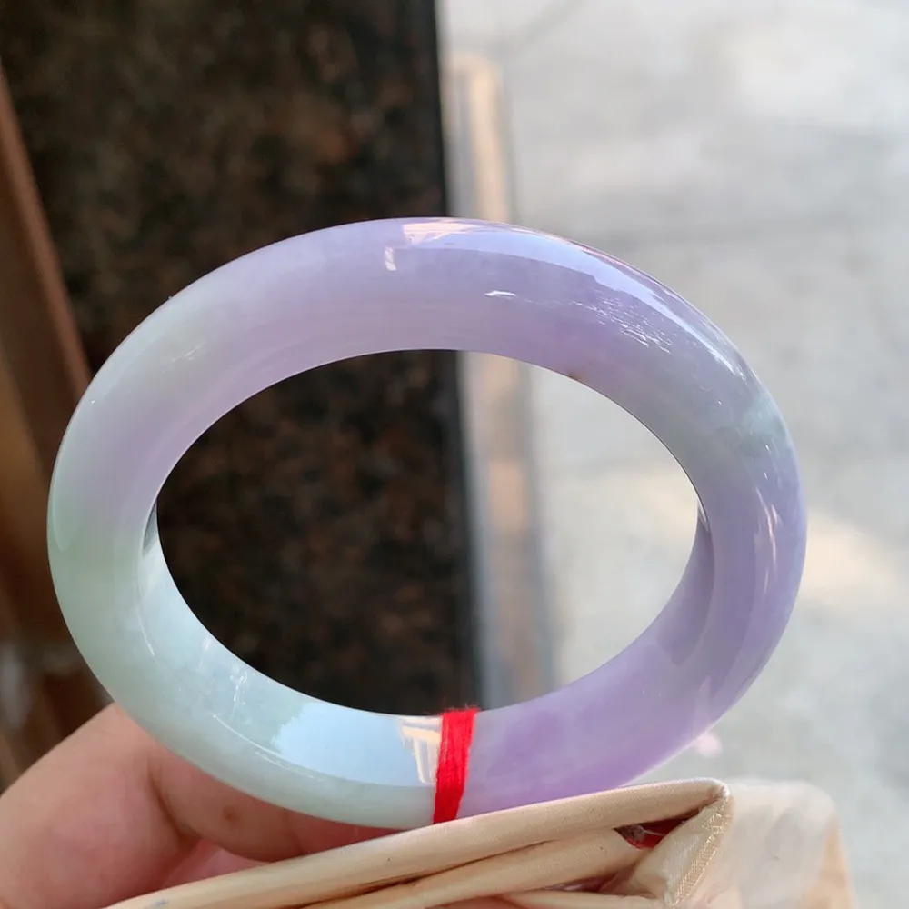 正圈冰糯紫罗兰 无瑕 尺寸:55.5/11.7/9.6 超美