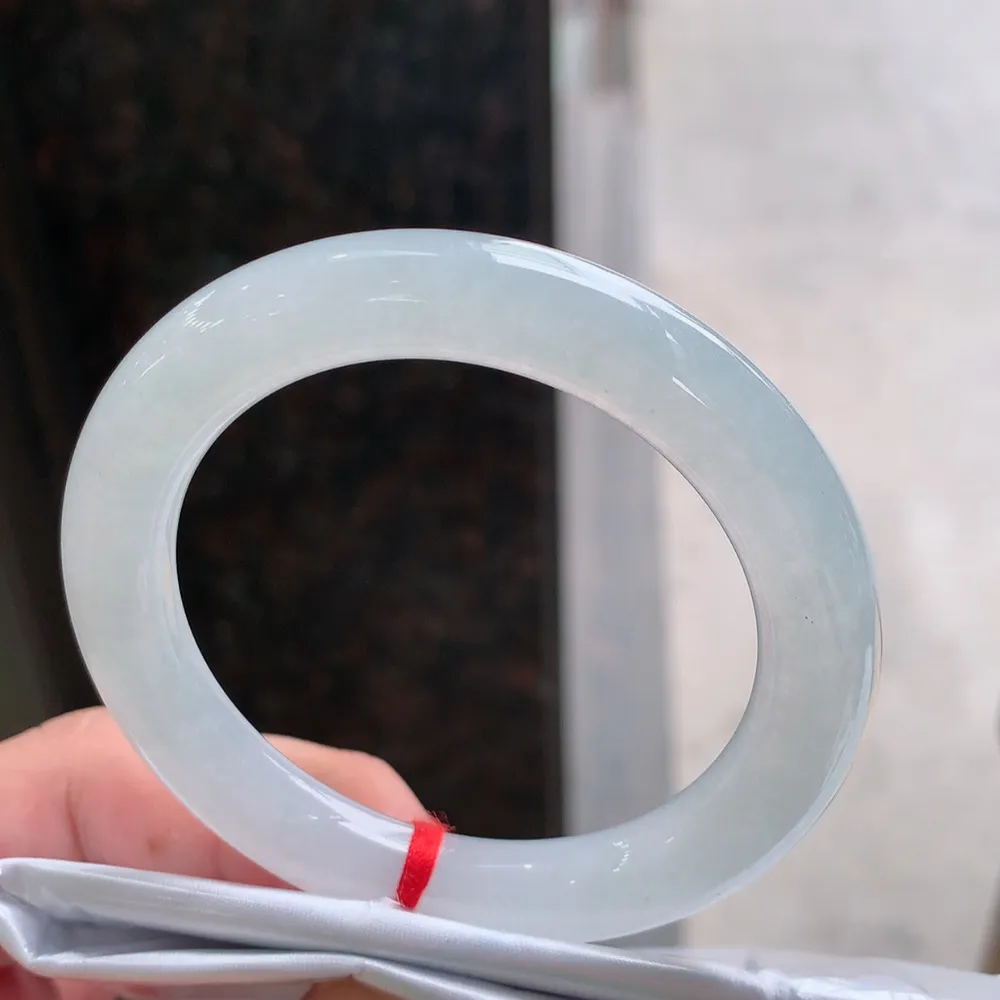 圆条白月光 无瑕 尺寸:57.5/9.7 冰润