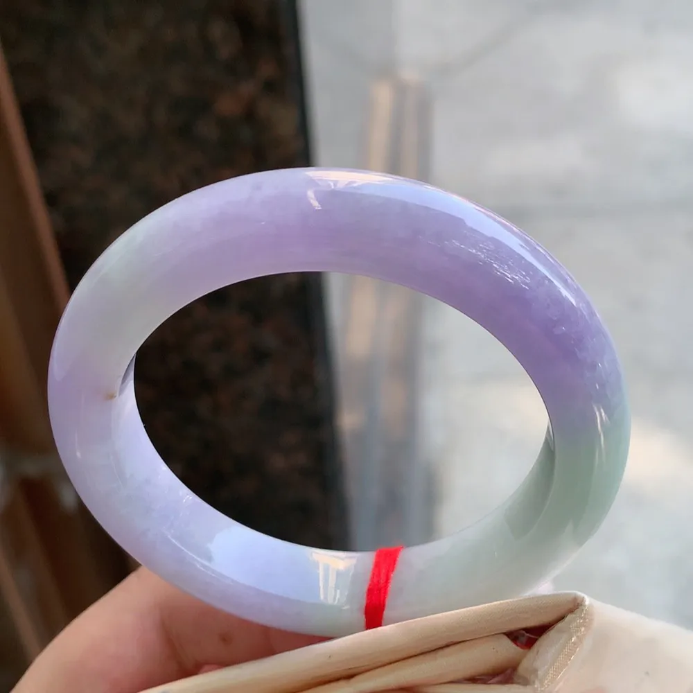 正圈冰糯紫罗兰 无瑕 尺寸:55.5/11.7/9.6 超美