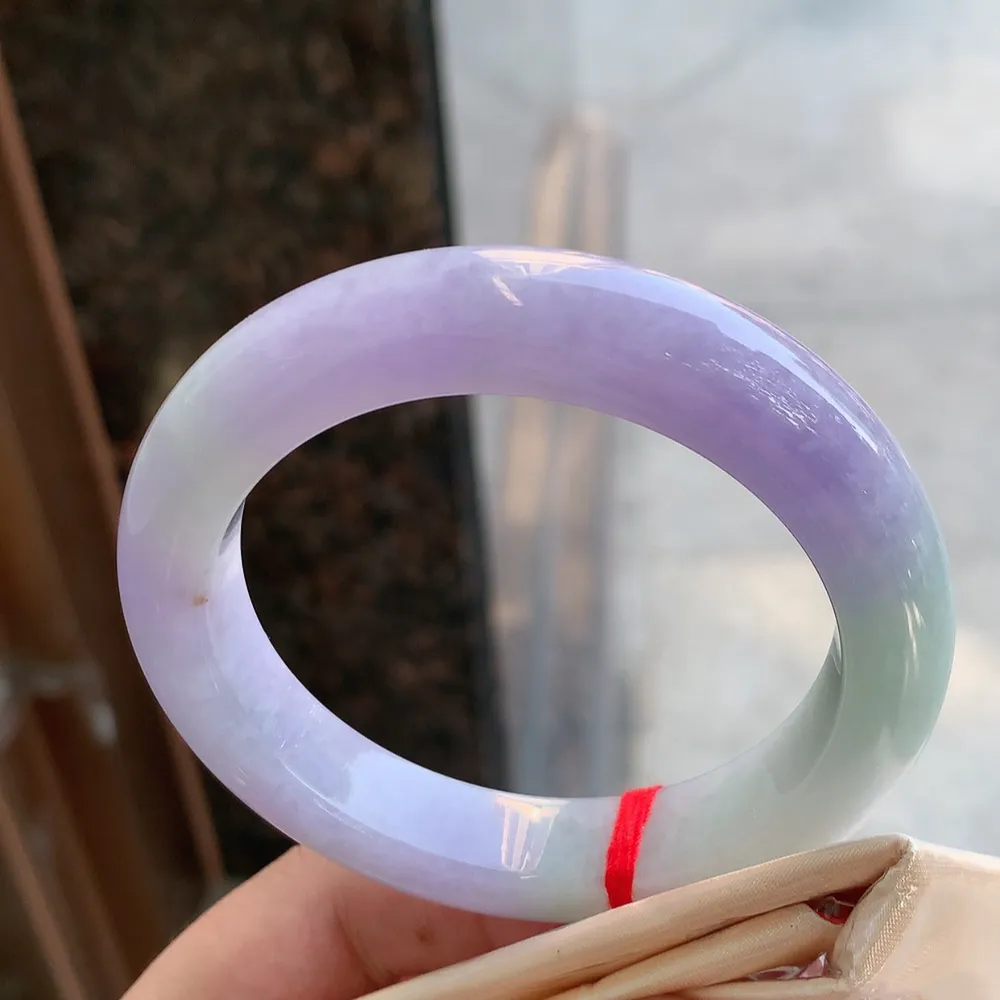 正圈冰糯紫罗兰 无瑕 尺寸:55.5/11.7/9.6 超美