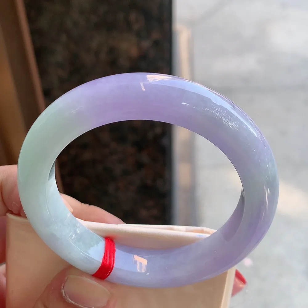 正圈冰糯紫罗兰 无瑕 尺寸:55.5/11.7/9.6 超美