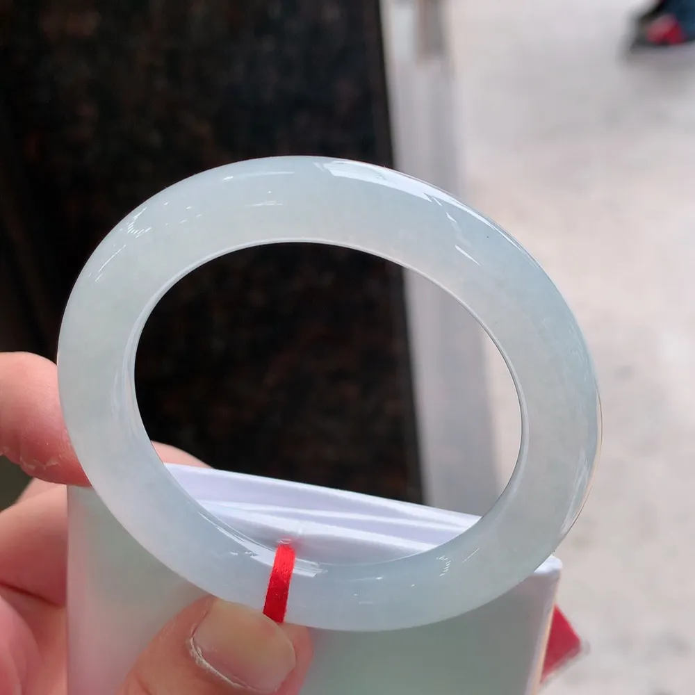 圆条白月光 无瑕 尺寸:57.5/9.7 冰润