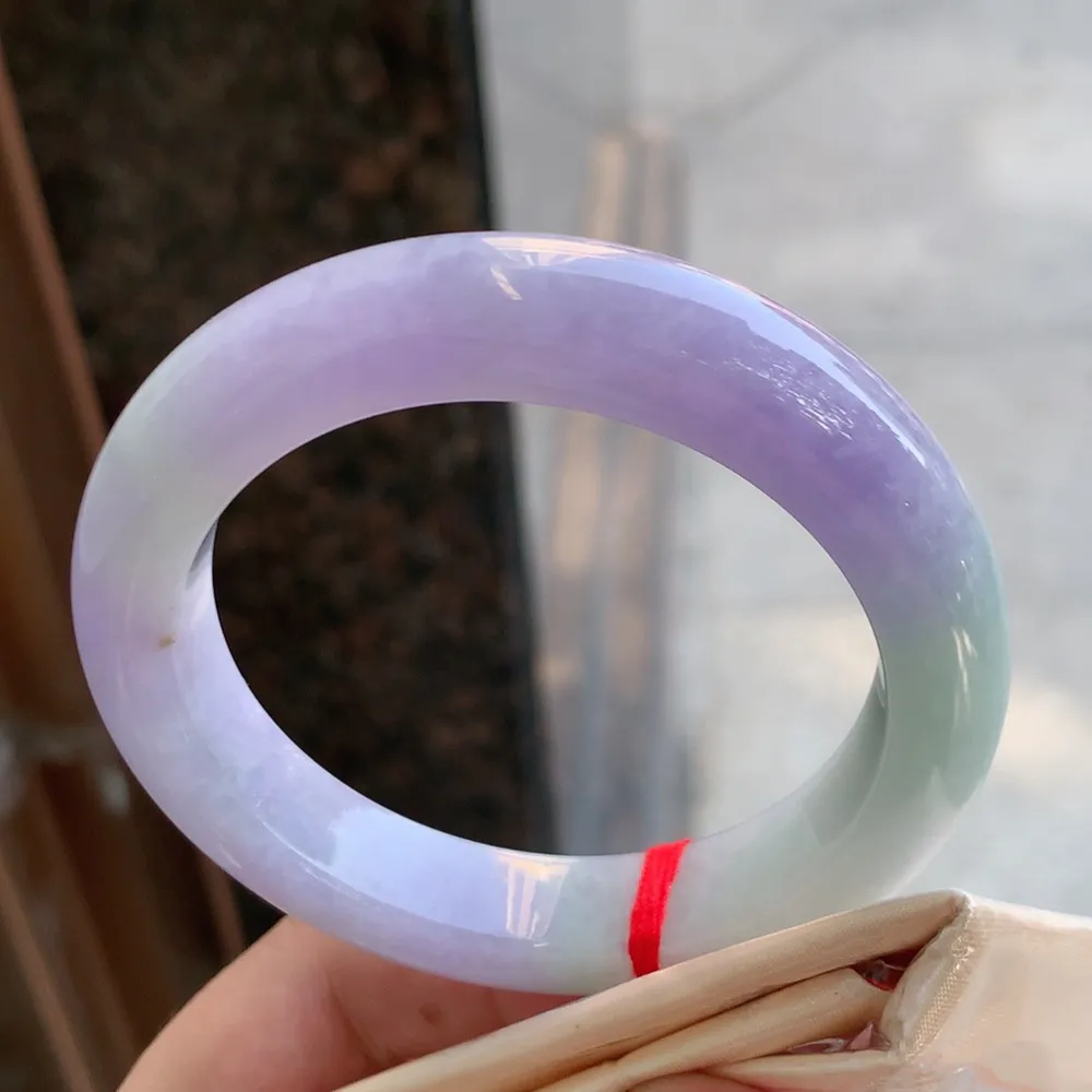 正圈冰糯紫罗兰 无瑕 尺寸:55.5/11.7/9.6 超美