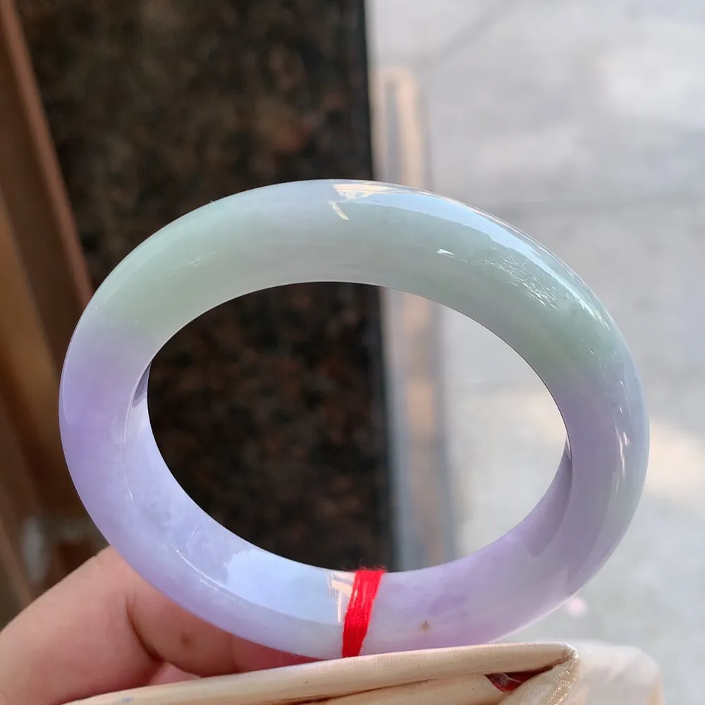 正圈冰糯紫罗兰 无瑕 尺寸:55.5/11.7/9.6 超美