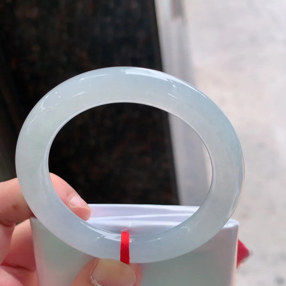 圆条白月光 无瑕 尺寸:57.5/9.7 冰润