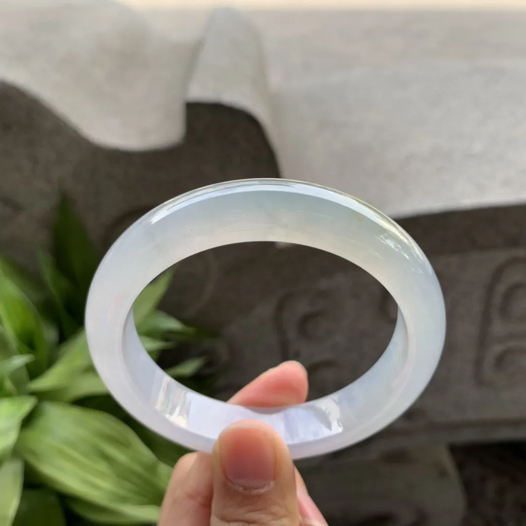 大圈口 58.7-13.2-8.9【冰紫正圈手镯】正圈58 59可戴